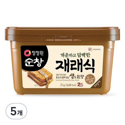 청정원순창 재래식 생된장