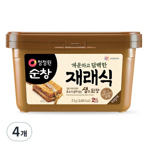 청정원순창 재래식 생된장