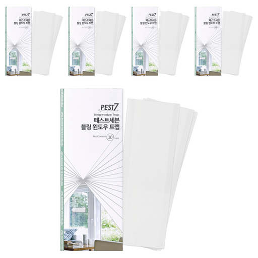 페스트7 블링 윈도우 끈끈이 트랩 10p