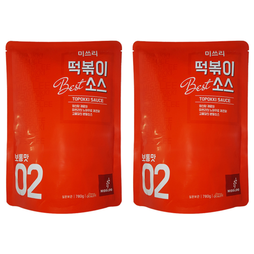 미쓰리 떡볶이소스 보통맛