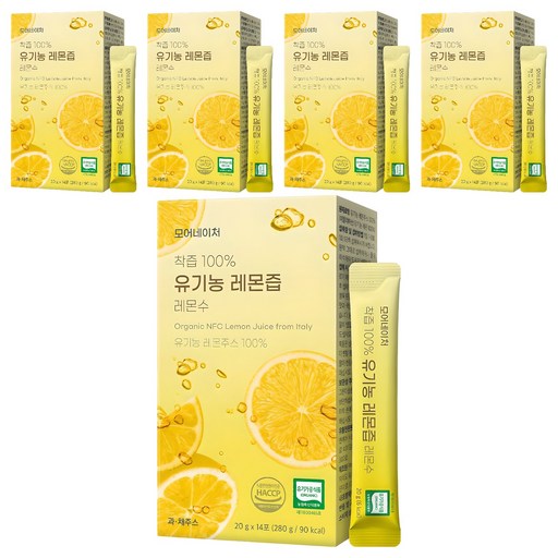 모어네이처 착즙100% 유기농 레몬즙