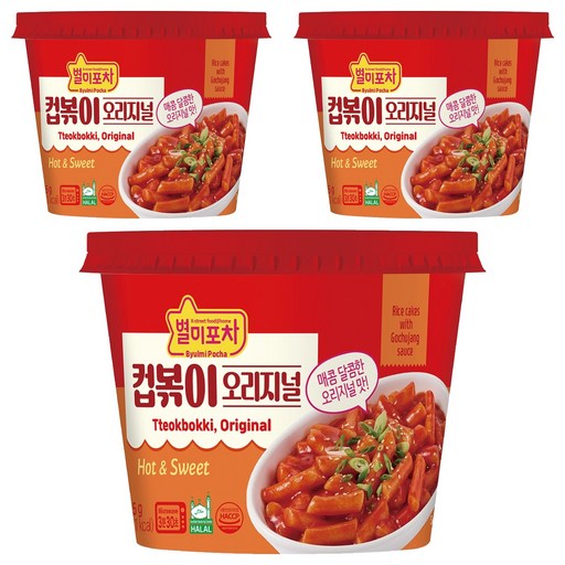 몽고식품 별미포차 컵볶이 오리지널