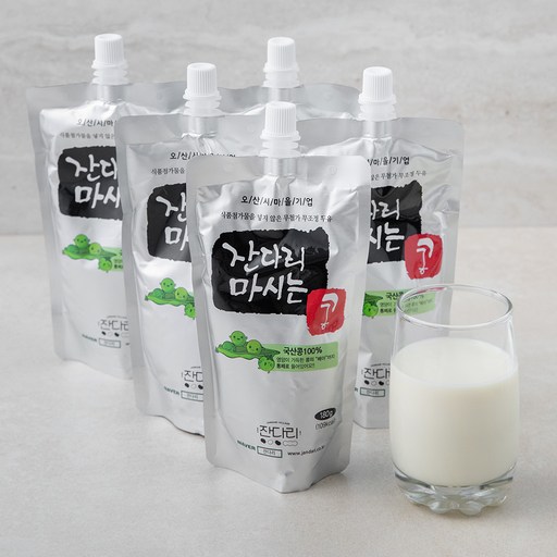 잔다리 마시는 콩 두유 180g