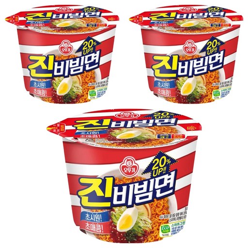 오뚜기 진비빔면 134g