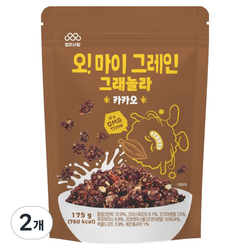 엄마사랑 오 마이그레인 그래놀라 카카오