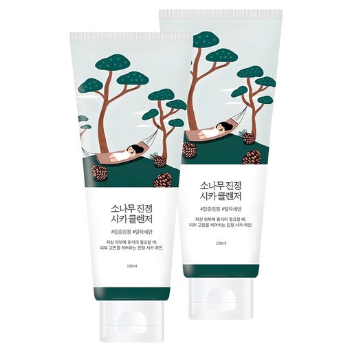 라운드랩 소나무 진정 시카 클렌저