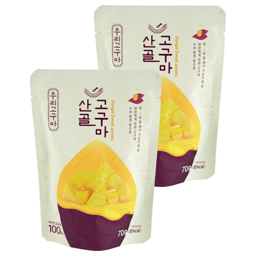 에코맘의산골이유식 산골고구마