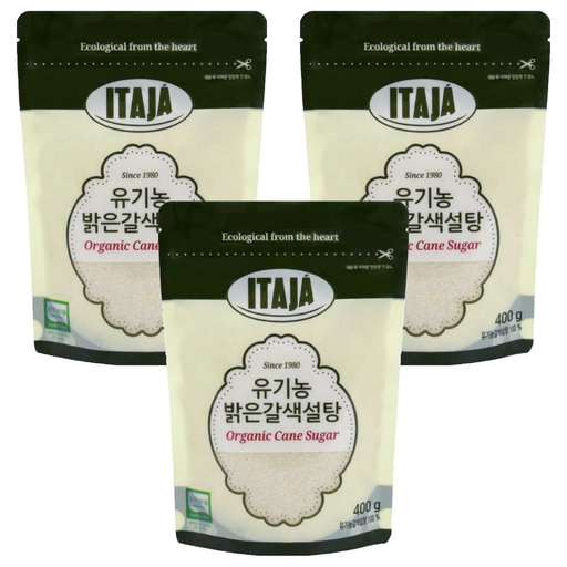 이타자 유기농 밝은갈색설탕