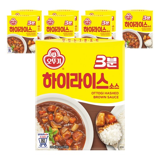 오뚜기3분 하이라이스 소스