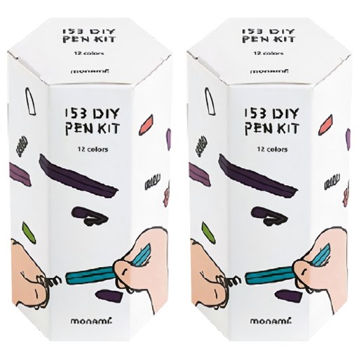 모나미 153 DIY 펜 키트 12종 세트