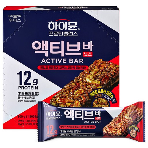 하이뮨 프로틴밸런스 액티브 바 넛츠 6p