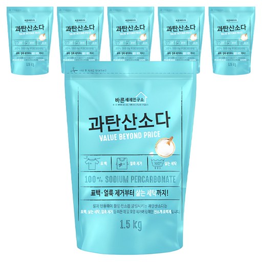 무궁화 바른세제연구소 과탄산소다 세제