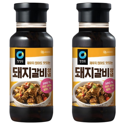 청정원 전통 돼지갈비양념