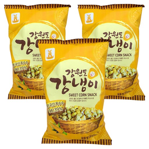 성부식품 당암티에프 강원도 강냉이 스낵
