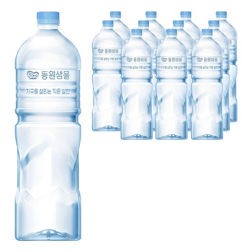 동원샘물 무라벨 2L 12개 산뜻한 맛과 편리한 패키징으로 물 부족을 해결하세요