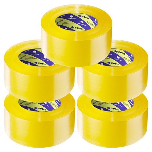 신흥테이프 박스테이프 대용량 경포장 57mic 100M 투명