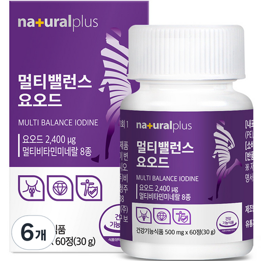 내츄럴플러스 멀티밸런스 요오드 30g