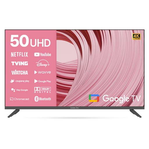[10% 환급가전] 와이드뷰 4K UHD 구글 3 스마트TV