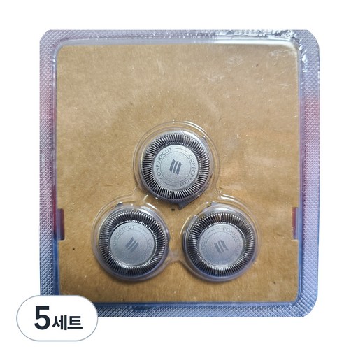 필립스 면도기 교체용 S1000/S2000/S3000 시리즈 면도날 3p + 브러쉬 세트 SH30