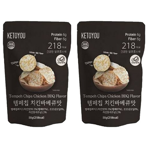 키토유 템페칩 치킨바베큐맛