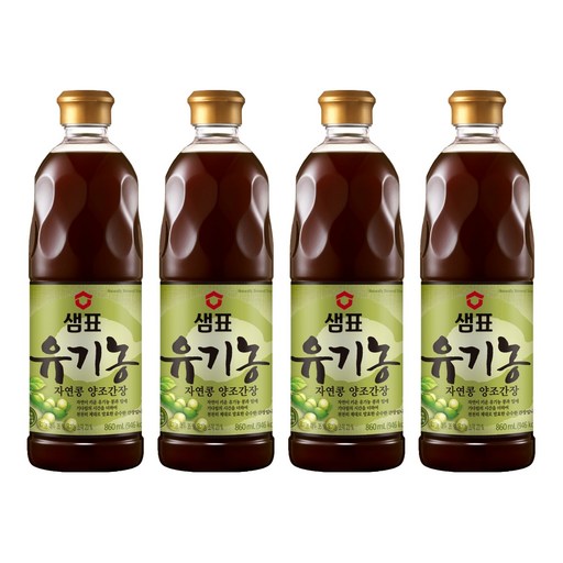 샘표 유기농 자연콩 양조간장