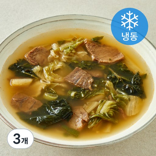 곰곰x욱이네 맑은 우거지 소고기 해장국 (냉동)