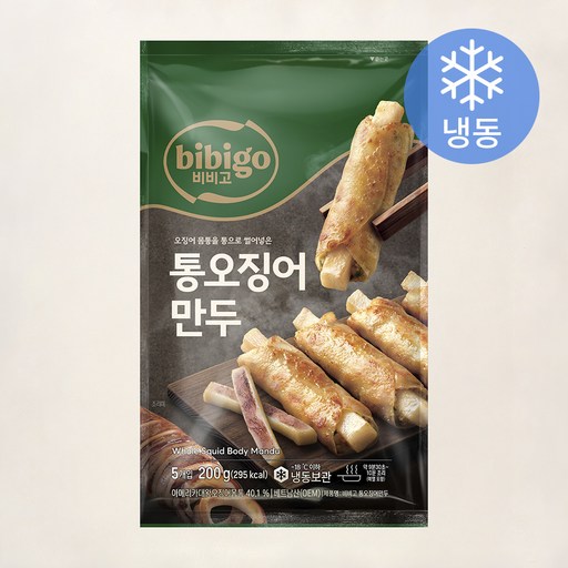 비비고 통오징어 만두 (냉동)