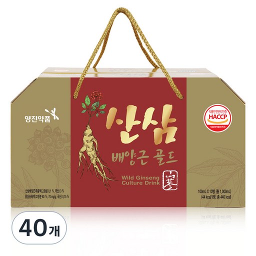 영진약품 산삼배양근골드