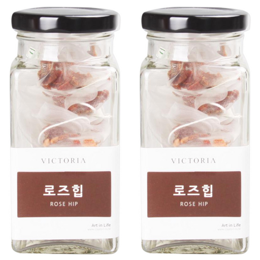 빅토리아 보틀 로즈힙 차