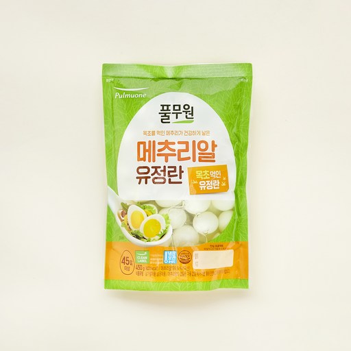 풀무원 깐메추리알 유정란