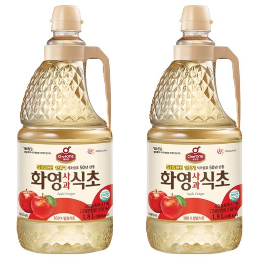 대상 쉐프원 화영 사과 식초