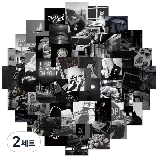 파티복닷컴 로고 여행용 캐리어 스티커 세트 ST-F04