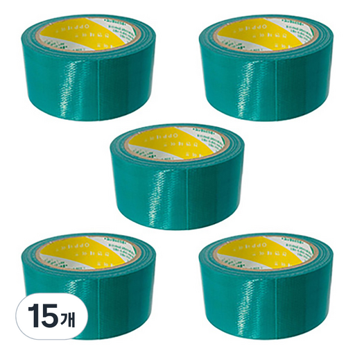 소유티앤이 청테이프 녹색 48mm x 15m