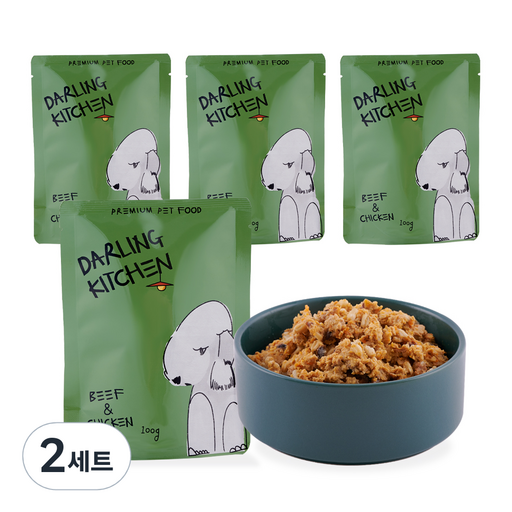 달링키친 전연령 강아지 자연화식 사료 4p