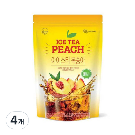 복음자리 복숭아 아이스티 파우더