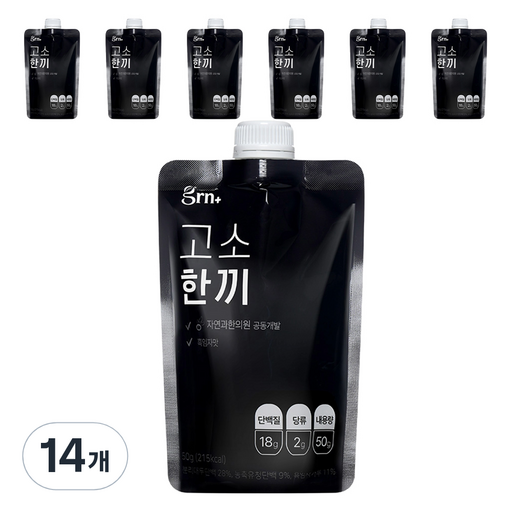 GRN 프로틴 쉐이크 고소한끼 흑임자맛