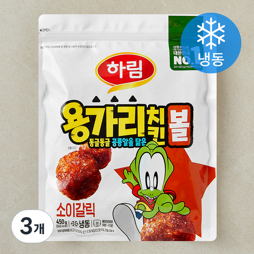 하림 용가리 치킨볼 소이갈릭 (냉동)