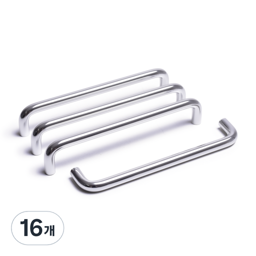 손잡이세상 10 베이직 디제이 2구 가구손잡이 P160mm 크롬