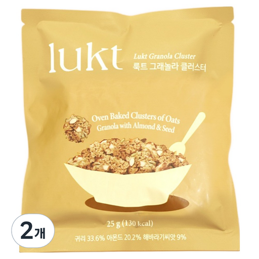 LUKT 그래놀라 클러스터 시리얼