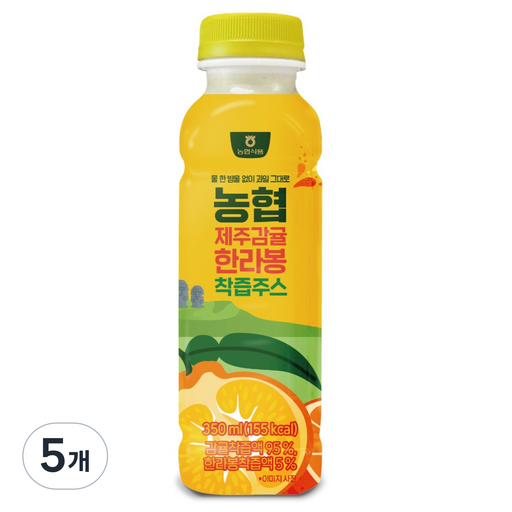 농협식품 제주감귤 한라봉 착즙주스