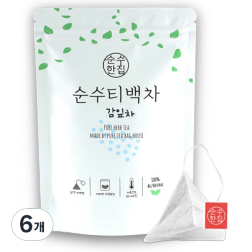 순수한집 감잎차 티백