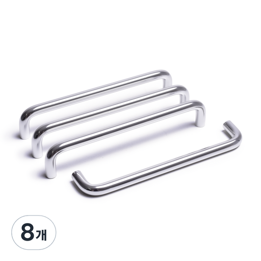 손잡이세상 10 베이직 디제이 2구 가구손잡이 P160mm 크롬