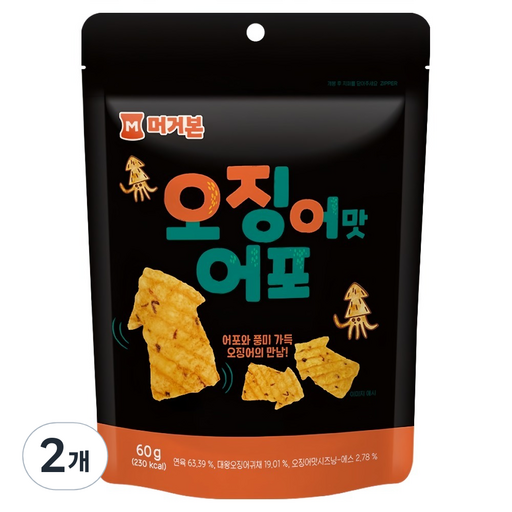 머거본 오징어맛 어포