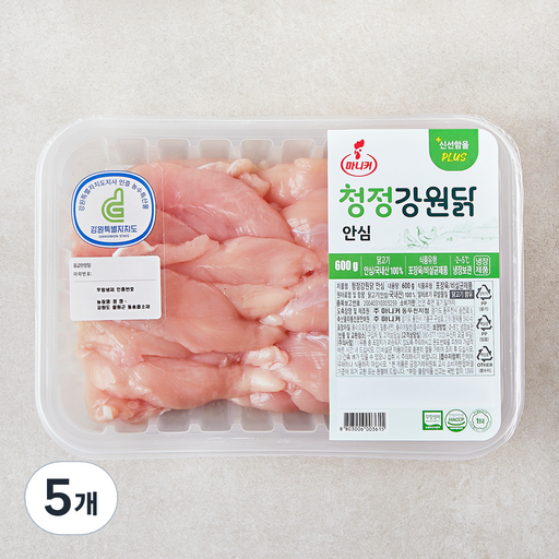 마니커 무항생제 인증 청정강원닭 안심 (냉장)