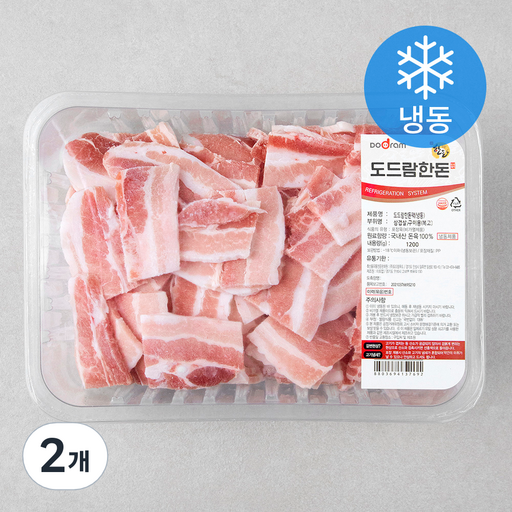 도드람한돈 복고삼겹살 구이용 (냉동)