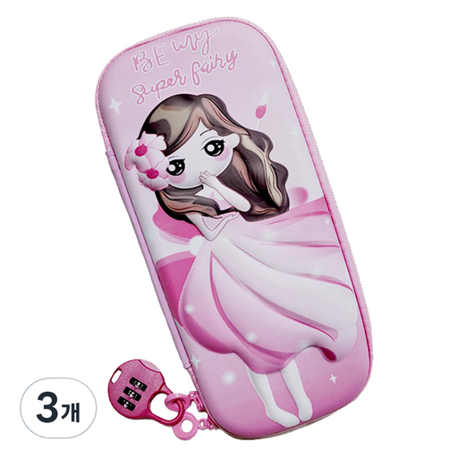 아이나라에듀 캐릭터 3D 입체 필통