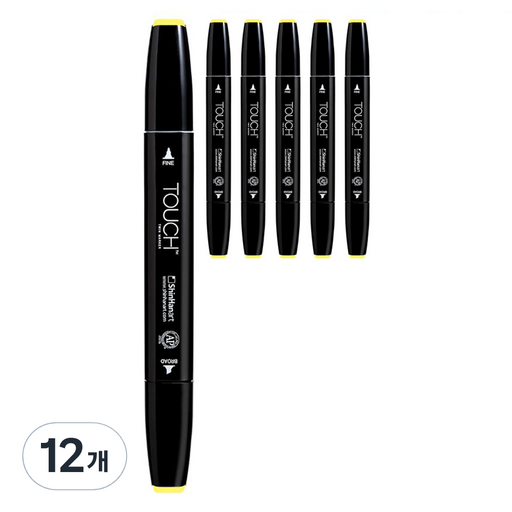터치 트윈 마카 Y37 PASTEL YELLOW
