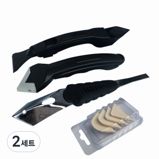 닥터리빙스토어 스크레이퍼 제거 접착제 잔류 스크래치 코킹 도구 세트