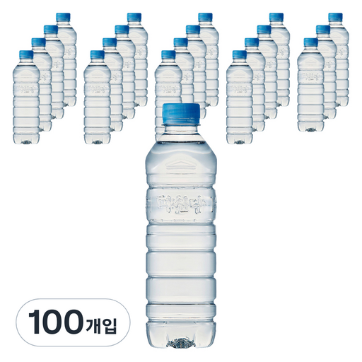마신다 생수 무라벨