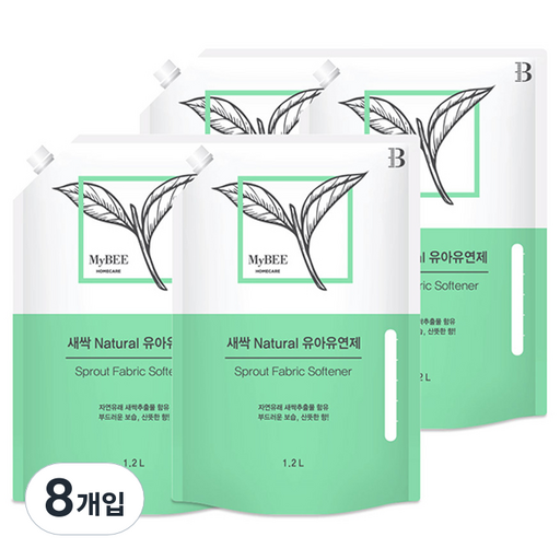 마이비 새싹 내추럴 유아유연제 리필형